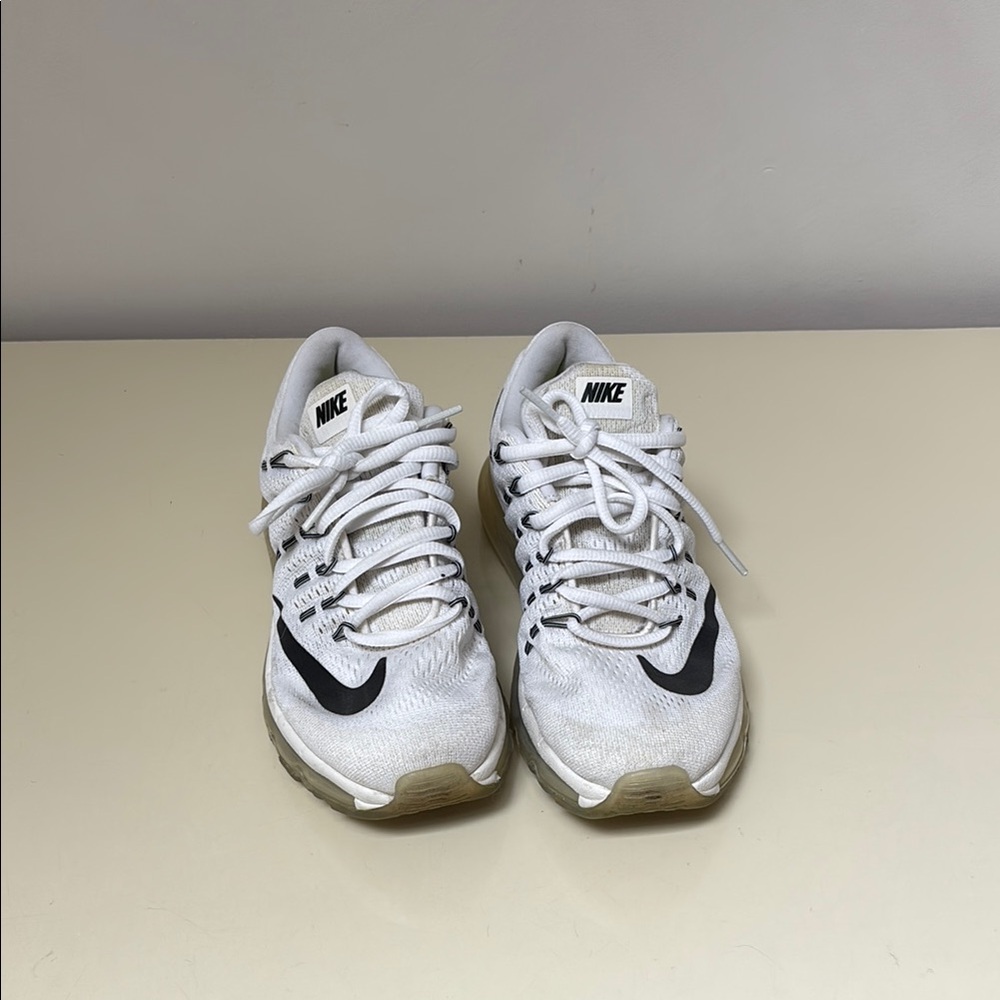 Nike White and Black Women's Sneakers